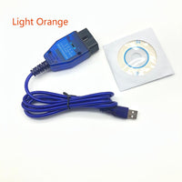 OBD 2 FT232RL Chip USB Cable KKL VAG-COM 409.1 OBD2 OBDII Diagnostic Scanner For VW Audi Seat Skoda