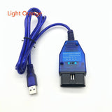 OBD 2 FT232RL Chip USB Cable KKL VAG-COM 409.1 OBD2 OBDII Diagnostic Scanner For VW Audi Seat Skoda