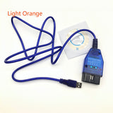 OBD 2 FT232RL Chip USB Cable KKL VAG-COM 409.1 OBD2 OBDII Diagnostic Scanner For VW Audi Seat Skoda