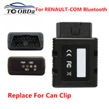 Free Ship For RENAULT-COM Bluetooth OBD2 Diagnostic Programming Interface For Renault Vehicles Replace of For Renault Can Clip