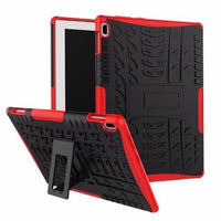 Hard Armor Case For Lenovo Tab 4 10 TB-X304L TB-X304F TB-X304N 10.1 Cover Heavy Duty 2 in 1 Hybrid Rugged TPU+PC Tablet+Film+Pen