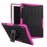 Hard Armor Case For Lenovo Tab 4 10 TB-X304L TB-X304F TB-X304N 10.1 Cover Heavy Duty 2 in 1 Hybrid Rugged TPU+PC Tablet+Film+Pen