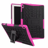 Hard Armor Case For Lenovo Tab 4 10 TB-X304L TB-X304F TB-X304N 10.1 Cover Heavy Duty 2 in 1 Hybrid Rugged TPU+PC Tablet+Film+Pen