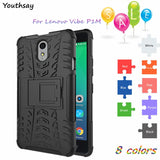 For Lenovo Vibe P1M Case Shockproof Armor Rubber Silicone+PC Case For Lenovo Vibe P1M Cover For Lenovo P1M P1Ma40 Case Youthsay