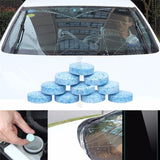 10PCS 1pcs=4L Car Accessories Solid Wiper Window Glass Cleaner for Accessoires Auto Windshield Anti-Rain Accesorios Carro Auto