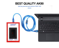 AK90 For BMW V3.19 AK90+ OBD2 Car Key Programmer For BMW EWS From 1995-2009 AK90 Key Programmer Free Shipping