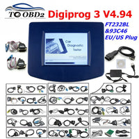 Digiprog3 Full set Digiprog 3 V4.94 Odometer programmer DigiprogIII Mileage Correct Tool for Many Cars With EU/US Plug