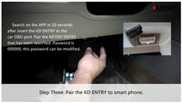 New Arrival KEYDIY KD OBD Entry for Smartphones to Car Remotes Entry No Wire Needed English Version