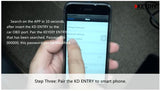 New Arrival KEYDIY KD OBD Entry for Smartphones to Car Remotes Entry No Wire Needed English Version