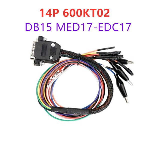 14P 600KT02 DB15 MED17-EDC17 Adapter Use for Powerbox and KTAG KTM ECU Programming