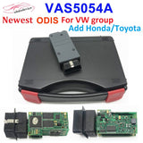 VAS 5054a ODIS V5.16 OKI M6636B Full Chip for vw Car Diagnostic VAS5054A dois Auto Scanner for Honda Toyota Bluetooth connection