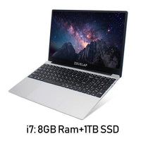 ZEUSLAP 15.6 inch i7-4th Gen CPU Gaming Laptop 8GB RAM up to 1TB SSD Win10 Dual Band WIFI 1920*1080P FHD Notebook Computer