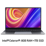 AMOUDO 15.6 Inch 1920*1080 Laptop Win10 System Intel Celeron Ultrabook 8GB RAM up to 1TB SSD I7 CPU Gaming Laptop Computer