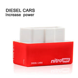 Obd2 Drive Nitro EC0 OBD2 Chip Tuning Box Plug Driver For Cars 15% Fuel Save More Power Launch Diagnostic Tool