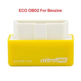 Obd2 Drive Nitro EC0 OBD2 Chip Tuning Box Plug Driver For Cars 15% Fuel Save More Power Launch Diagnostic Tool