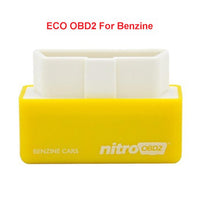 Obd2 Drive Nitro EC0 OBD2 Chip Tuning Box Plug Driver For Cars 15% Fuel Save More Power Launch Diagnostic Tool