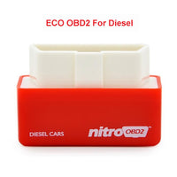 Obd2 Drive Nitro EC0 OBD2 Chip Tuning Box Plug Driver For Cars 15% Fuel Save More Power Launch Diagnostic Tool