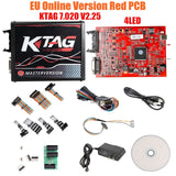 2020 Online Red V2.53 KESS V5.017 V2 KTAG V7.020 V2.25 4LED No Token OBD2 Manager K-TAG 7.020 KESS V2 ECU Upgrade Programmer