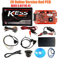 2020 Online Red V2.53 KESS V5.017 V2 KTAG V7.020 V2.25 4LED No Token OBD2 Manager K-TAG 7.020 KESS V2 ECU Upgrade Programmer