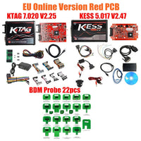 2020 Online Red V2.53 KESS V5.017 V2 KTAG V7.020 V2.25 4LED No Token OBD2 Manager K-TAG 7.020 KESS V2 ECU Upgrade Programmer