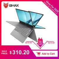 BMAX Y11 Laptop 11.6 Inch Intel Gemini Lake N4100 1920*1080 Intel HD Graphics 600 8GB RAM 256GB ROM SSD DDR4 Ultra-Thin Notebook