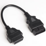 OBD2 Extension Cable Car for Launch IDIAG/Easydiag/Pro/Pro3/V/GOLO/Mdiag/ELM327 extend obd ii connector OBD adapter 14CM