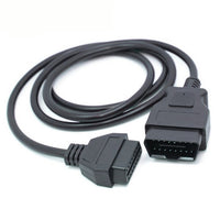 OBD2 Extension Cable Car for Launch IDIAG/Easydiag/Pro/Pro3/V/GOLO/Mdiag/ELM327 extend obd ii connector OBD adapter 14CM