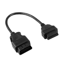 OBD2 Extension Cable Car for Launch IDIAG/Easydiag/Pro/Pro3/V/GOLO/Mdiag/ELM327 extend obd ii connector OBD adapter 14CM