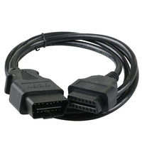 OBD2 Extension Cable Car for Launch IDIAG/Easydiag/Pro/Pro3/V/GOLO/Mdiag/ELM327 extend obd ii connector OBD adapter 14CM