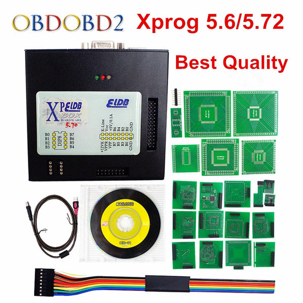 Newest Version XPROG-M 5.75 ECU Programmer Xprog M V5.72 ECU Chip Tuning Better Than X-Prog M box 5.6 Chip Programmer Free Ship