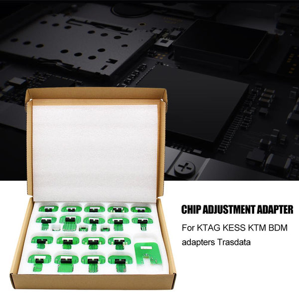 22pcs BDM Probe Adapters ECU RAMP For KESS KTAG BDM Adapters Trasdata Chip Adjustment Adapter BDM Frame Adaptor