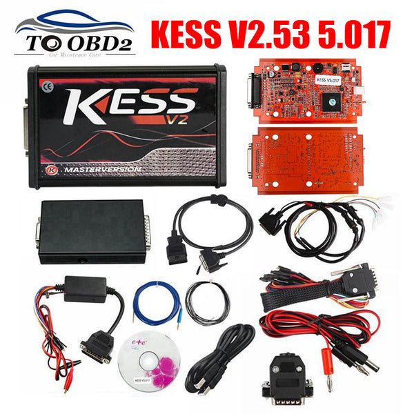 Online Version EU Red KESS V2.53 5.017 KTAG 7.020 OBD2 Manager Tuning KESS V5.017 support online service by interent connection