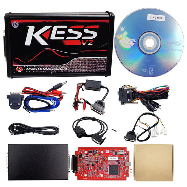 V2 V5.017 Online Version No Tokens Limitation V2.47 Kess V2 OBD2 Manager Tuning Kit Car Truck ECU Programmer Car Accessorie