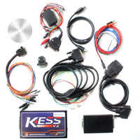 Online V2.47 EU Red Kess V5.017 OBD2 Manager Tuning Kit KTAG V7.020 4 LED Kess V2 5.017 BDM Frame K-TAG V2.25 ECU Programmer