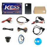 Online V2.47 EU Red Kess V5.017 OBD2 Manager Tuning Kit KTAG V7.020 4 LED Kess V2 5.017 BDM Frame K-TAG V2.25 ECU Programmer