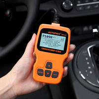 Autophix OM123 OBD2 Scanner EOBD Auto Code Reader Car Diagnostic Tool Engine Scan Tool with Live Date (Orange)