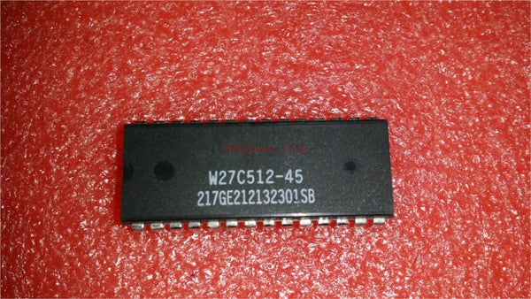 1pcs/lot W27C512-45Z DIP-28 W27C512-45 W27C512 64K X 8 ELECTRICALLY ERASABLE EPROM IC In Stock