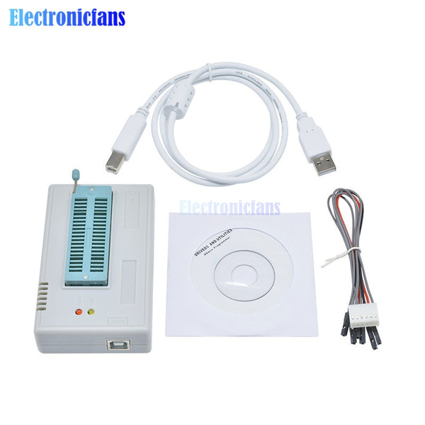 TL866II Plus EEPROM PIC AVR TL866A TL866CS USB Universal BIOS nand Programmer 24 93 25 mcu Bios EPROM for 1300 IC