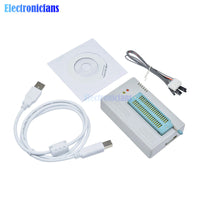 TL866II Plus EEPROM PIC AVR TL866A TL866CS USB Universal BIOS nand Programmer 24 93 25 mcu Bios EPROM for 1300 IC