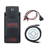 Mpps V16 V18 Ecu Chip Tuning Scanner For Edc15 Edc16 Edc17 Inkl Checksum Support Multi-language Professional Mpps 18 Ecu Scanner