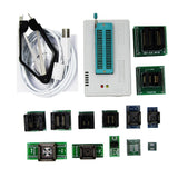 TL866II programmer +13 universal adapters PLCC Extractor TL866 AVR PIC Bios 51 MCU Flash EPROM Programmer Russian English manual