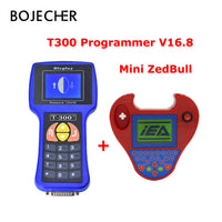 T300 Auto Key Programmer V16.8 English/Spansih T-300 + MINI Zed Bull Zedbull Car Key Maker Works Multi-Brand