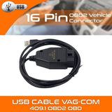 OBD2 Cable kkl vag com 409.1 K-line Auto Diagnostic Scanner Scan Tool KKL VAG-COM 409.1 For Seat V W USB Interface Cable