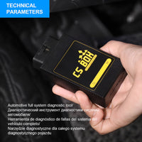 AUTOOL CS BOX OBDII Multi System BT Diagnostic Tool ETC Airbag ABS Key Coding for Android Better than Launch Easy Diag Mdiag