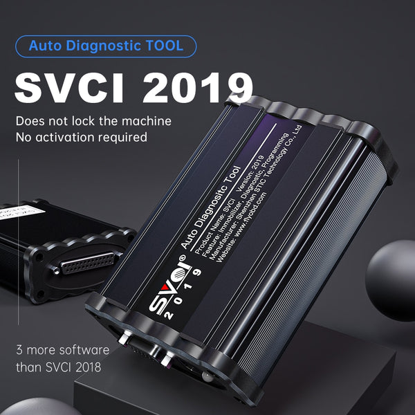 Car-Styling FVDI 2019 ABRITES Commander Scanner With 18 Software Diagnostic Tool 2018 2015 2014 Version SVCI Key Programmer