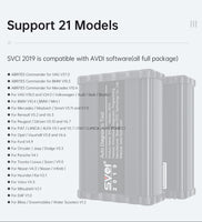 FVDI SVCI 2020 ABRITES Programmer SVCI function of VVDI2 V2015 V2014 SVCI 2018 No Limited Diagnostic Scanner