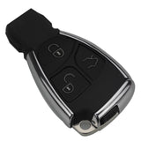 jingyuqin New Modified New Smart Remote Key Shell Case Fob 3B for Mercedes-Benz  B C E ML S CLK CL Chrome Style No logo