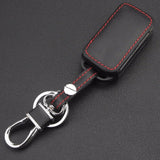 jingyuqin Remote 3 Buttons Leather Car Key Case Cover For Mercedes Benz ML C CL S SL SEL Flip Folding Key Holder Keychain