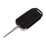 VDIAGTOOL Flip 3 Buttons Remote Car Key Shell For Mercedes Benz ML C CL S SL SEL Folding Key Fob Case No Blade