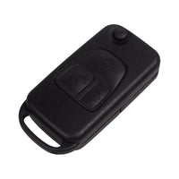 VDIAGTOOL Flip 3 Buttons Remote Car Key Shell For Mercedes Benz ML C CL S SL SEL Folding Key Fob Case No Blade